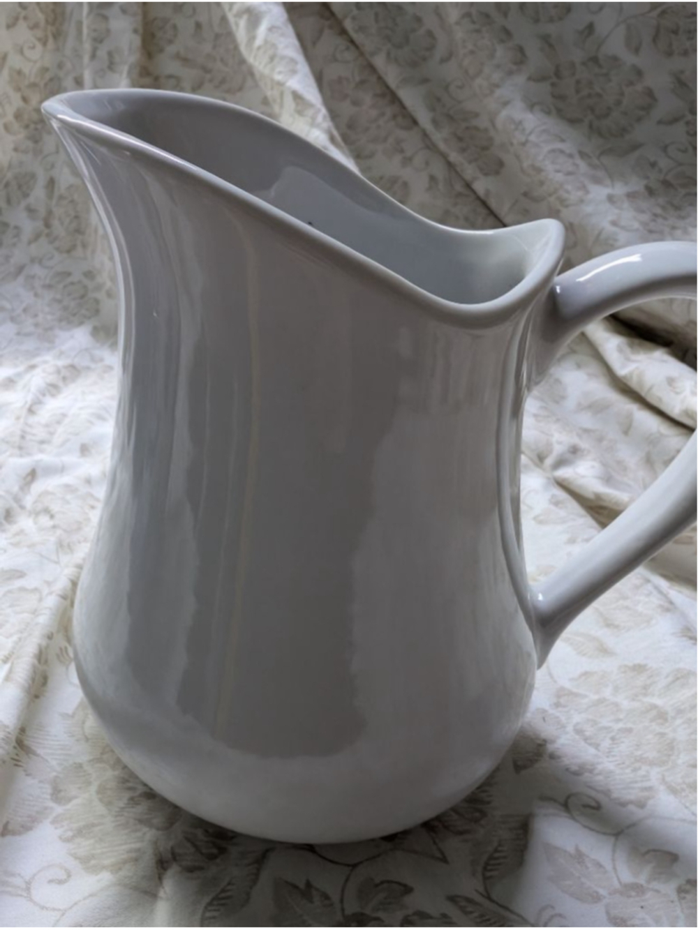 Porcelana Veracruz White Ceramic Pitcher One Size